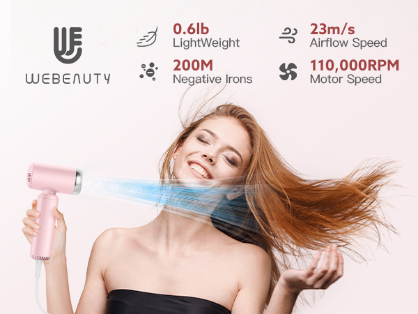 hair dryer pink