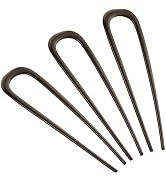 BEoffer French Hair Pin 3PCS Metal Hair Pins for Women Elegant French Twists, Buns and Updos with...