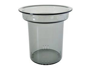 Integrated glass infuser for brewing loose leaf tea ensuring pure flavor extraction