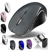 Mouse for MacBook Bluetooth Wireless Mouse Laptop MacBook Air Mac Pro Silent Rechargeable PC iPad...
