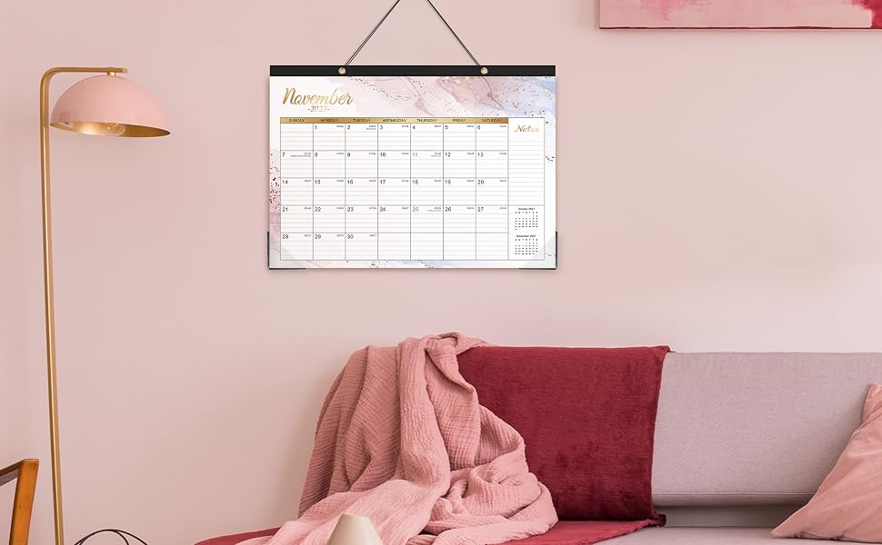 2026-2027 desk calendar