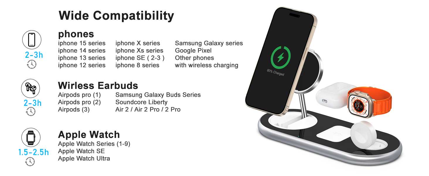 3 in 1 charging station apple
