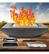 KILOGOGRAPH Tabletop Fire Pit - Smores Maker, Clearance Outdoor Fire Pit, Balcony Decor, City Bon...