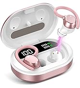 sprtoybat Wireless Earbuds, HiFi Stereo Bluetooth 5.3 Running Headphones with Dual LED Display 30...