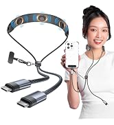 PonJel Neck Massager with USB C to USB C Cable, 100W Fast Charging Type C Charger Cord with Elect...
