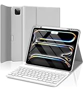 TQQ for iPad Pro 13-inch (M4) 2024 Case with Keyboard, Keyboard Case for iPad Pro 13-inch (M4), D...