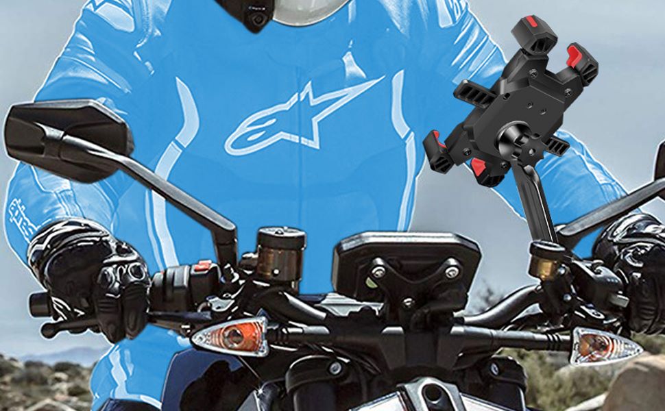 motorcycle cell phone mount