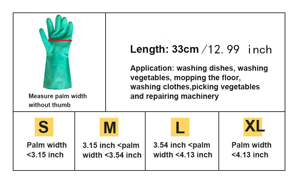 cleaning gloves