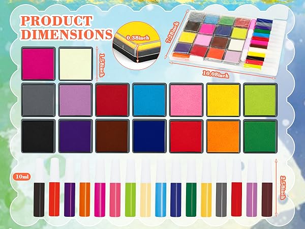 ink pads for rubber stamps