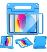 LTROP Kids Case for iPad 10th Generation 10.9-inch 2022 (A2696, A2757, A2777), Shockproof Convert...