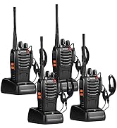 pxton Walkie Talkies Long Range for Adults with Earpieces,16 Channel Walky Talky Rechargeable Han...