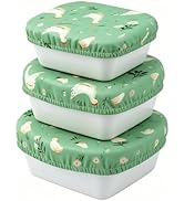 Pedobi Reusable Bowl Covers, Sourdough Bread Cover, Reusable Bowl Caps for Bread Proofing Baskets...