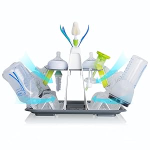Dry Faster Almost Twice Than Baby Bottle Drying Rack Storage Box
