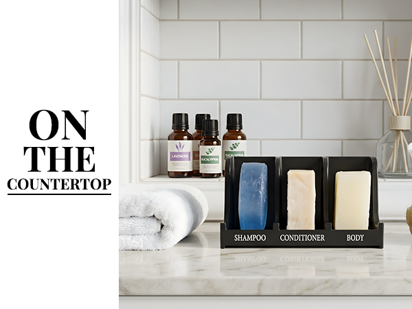 3-compartment soap holder 5 - m