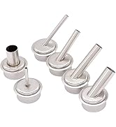 9pcs/set 861DW Hot Air Gun Resisting Nozzles Quick 861dw Rework Station Heat Gun Resisting Nozzle...