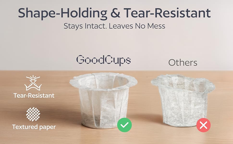 paper filter tear-resistant