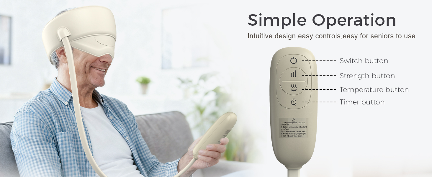 User-Friendly Remote Control: Easily control all functions with the included remote.