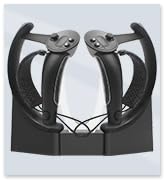 AMVR Touch Controllers Storage and Charging Station, VR Headset Wall Mount Stand for Valve Index,...