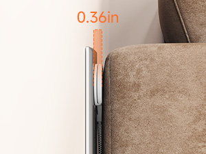 0.36-inch flat polarized plug