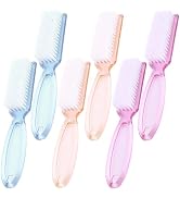 6 PCS Handle Grip Nail Brush,Hand Fingernail Cleaner Brush Manicure Tools Scrub Cleaning Brushes ...