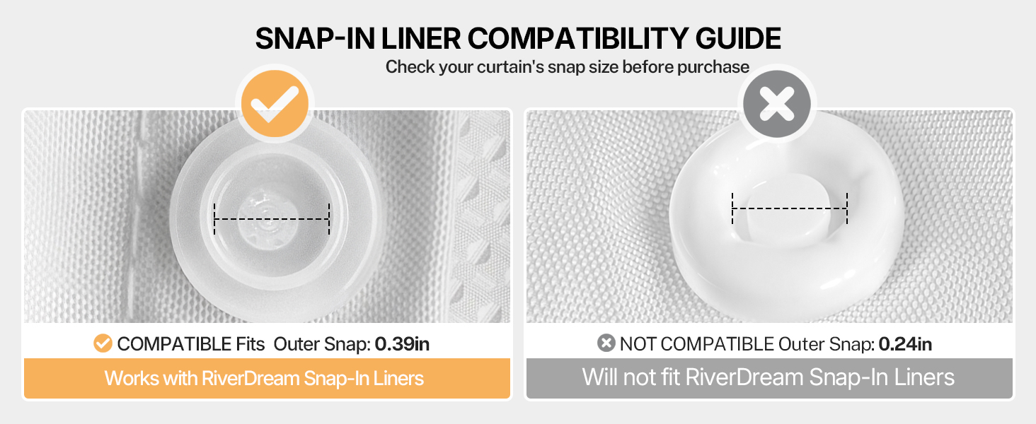 SNAP-IN LINER COMPATIBILITY GUIDE