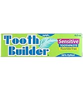 Squigle Tooth Builder SLS Free Toothpaste (Stops Tooth Sensitivity) Prevents Canker Sores, Caviti...