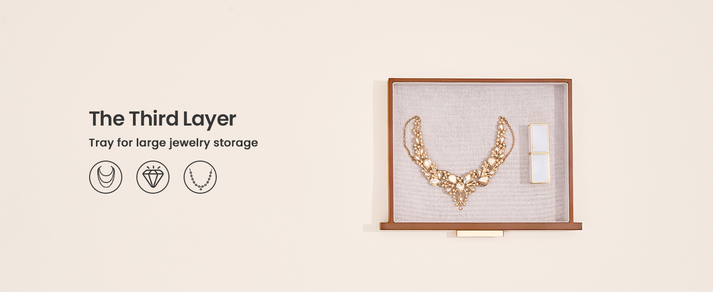 All-in-one Wooden Jewelry Box