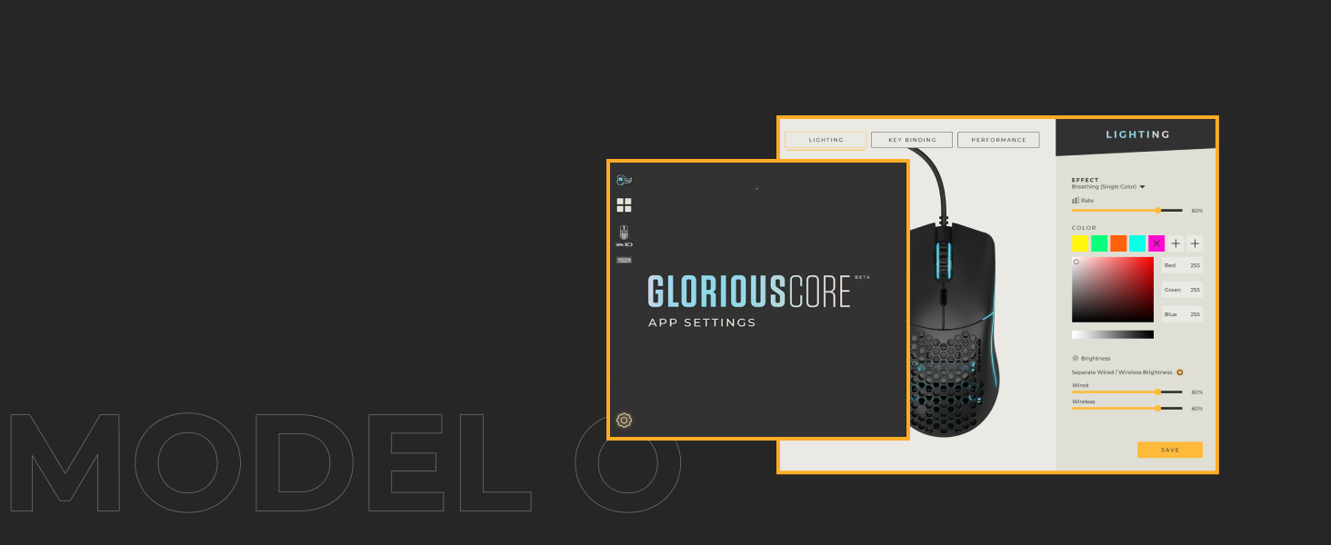 Model O glorious core