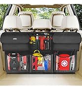 Oasser Back Seat Trunk Organizer Hanging Car Organizer Foldable Cargo Storage with 6 Large Pocket...