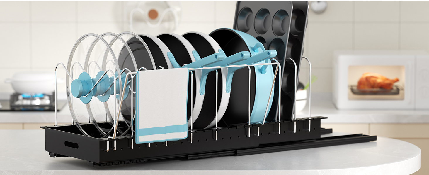 pots and pans organizer under cabinet pot organizer inside cabinet pot and pan organizer for cabinet