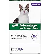 Advantage Topical Cat Flea Treatment and Prevention for Large Cats Over 9 lbs. | Apply Flea Drops...