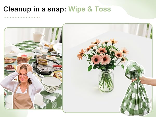 easy clean up