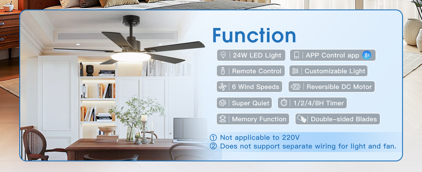 ceiling fan with multiple function