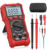 Neoteck 2000 Counts Digital Multimeter Voltmeter Tester with NCV, LCD for AC/DC Voltage&Current, ...