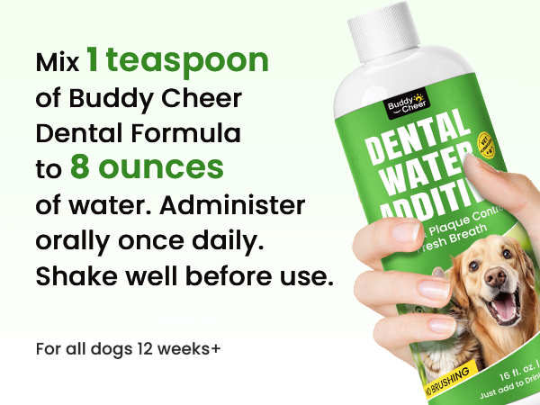 water additive for dogs teeth