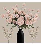 Beige Pompon Mum Artificial Flowers