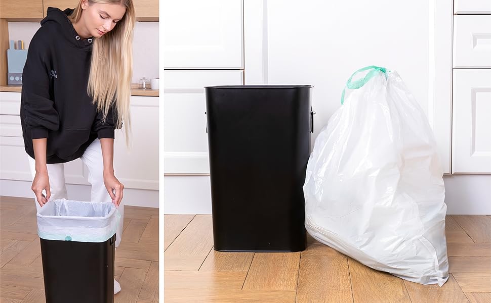 trash bags 8 gallon