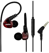 Joysico Sport Headphones Wired Over Ear Earbuds for Kids Women Small Ears Comfortable, Earphones ...