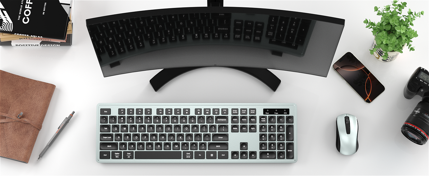 computer wireless keyboard and mouse