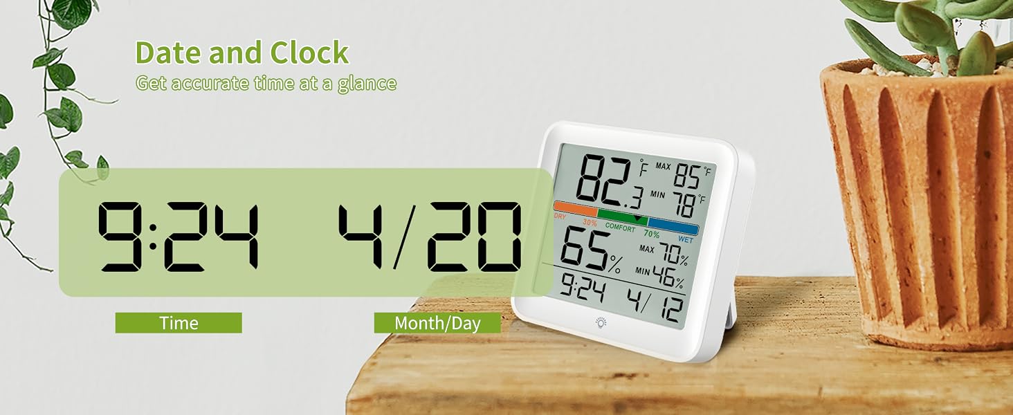 date and clock