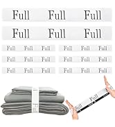 CONLI 8 Pack Bed Sheet Organizer Straps Sheet Organizer Bands for Closet,Storage Label Bands,Flex...