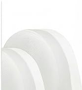 49 Feet Clear Weather Stripping Door Seal, Draft Seal Tape for Doors, Silicone Draft Seal Insulat...