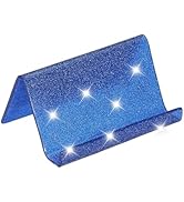 PATIKIL Business Card Holder for Desk, Acrylic Business Card Holders Shine Card Stand Organizer C...