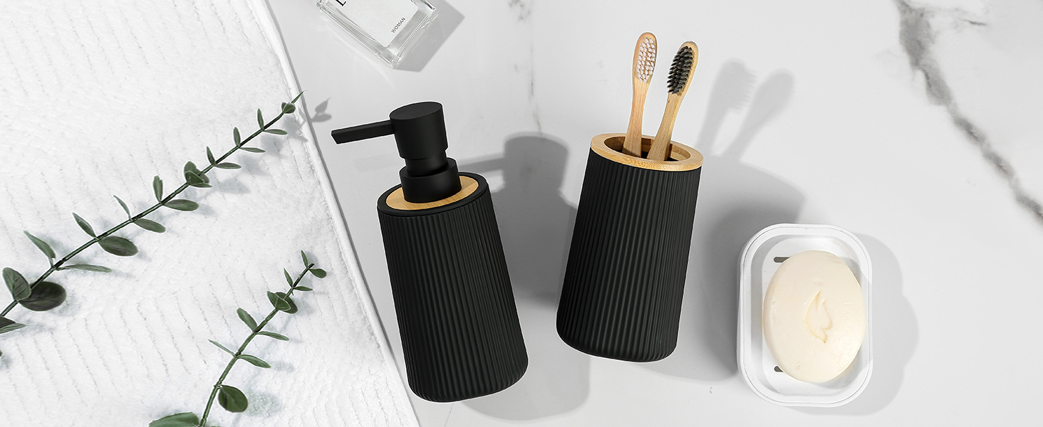 Bamboo Soap Dispenser