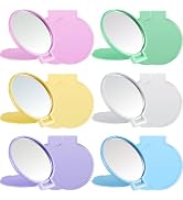 Jetec 12 Pieces Compact Mirrors Bulk Gifts Mini Vintage Pocket Mirrors for Purse Small Portable F...