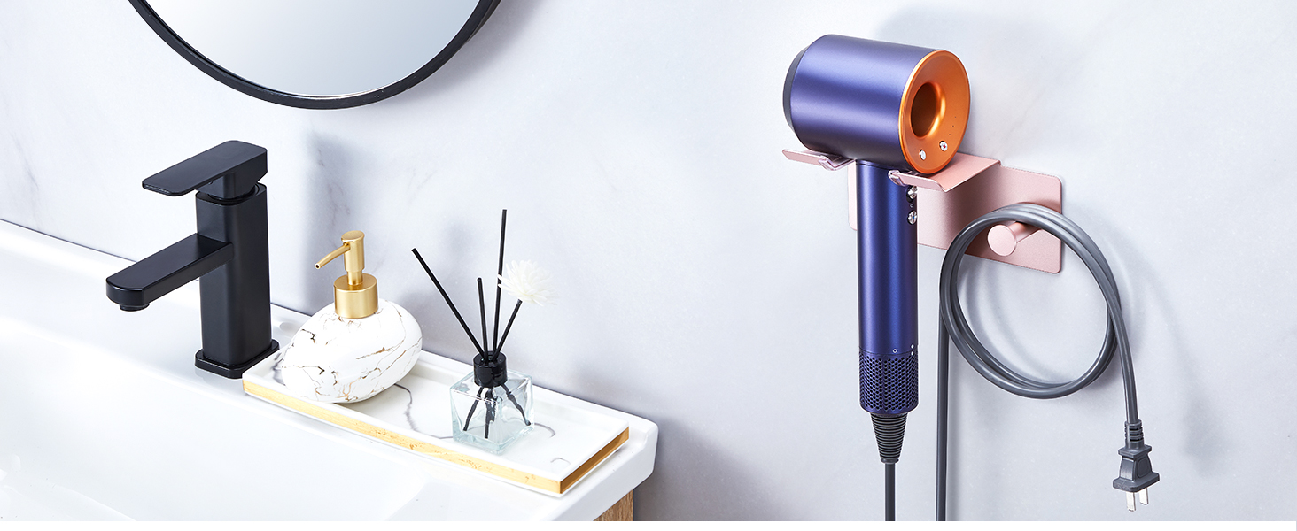 Hair Dryer Holder Wall Mounted