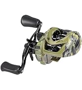 Sougayilang Camo Baitcasting Reel, 18LB Carbon Fiber Drag Baitcaster Fishing Reels, Buttery Smoot...