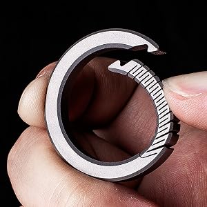 titanium carabiner