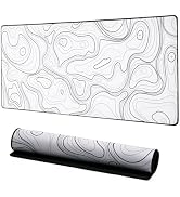 YUNZII Keynovo Gaming Mouse Pad, Large Mouse Pad, Non-Slip 4mm Laptop Gaming Desk Pad,Waterproof ...