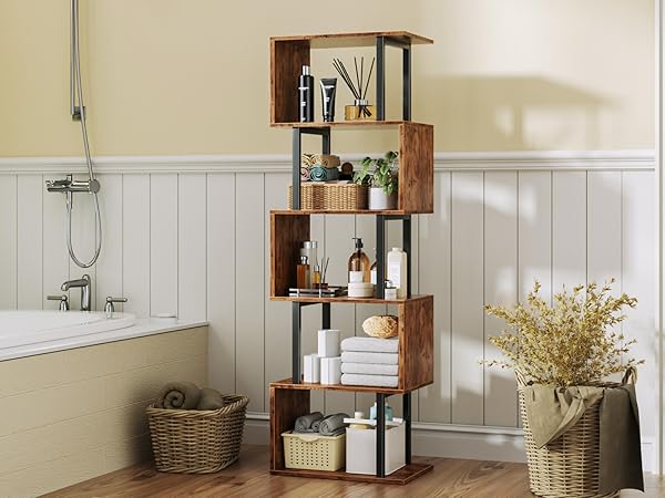 bathroom rack